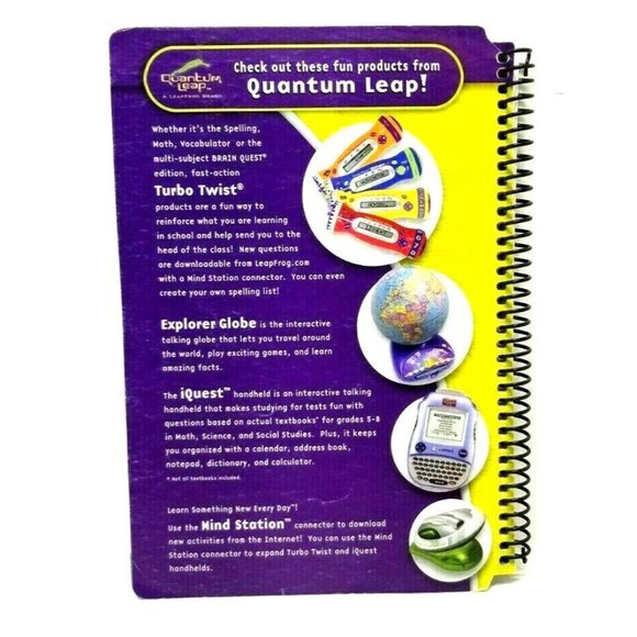 Quantum Leap Pad Lot of 2 Games Treasure Island & The Human Body W Books (K3) - Picture 2 of 5